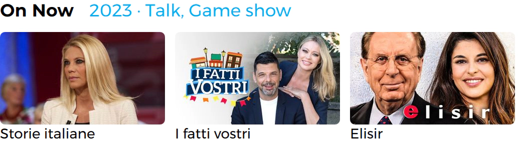 Native rail with focus behaviour