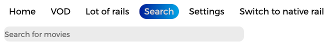 Native input